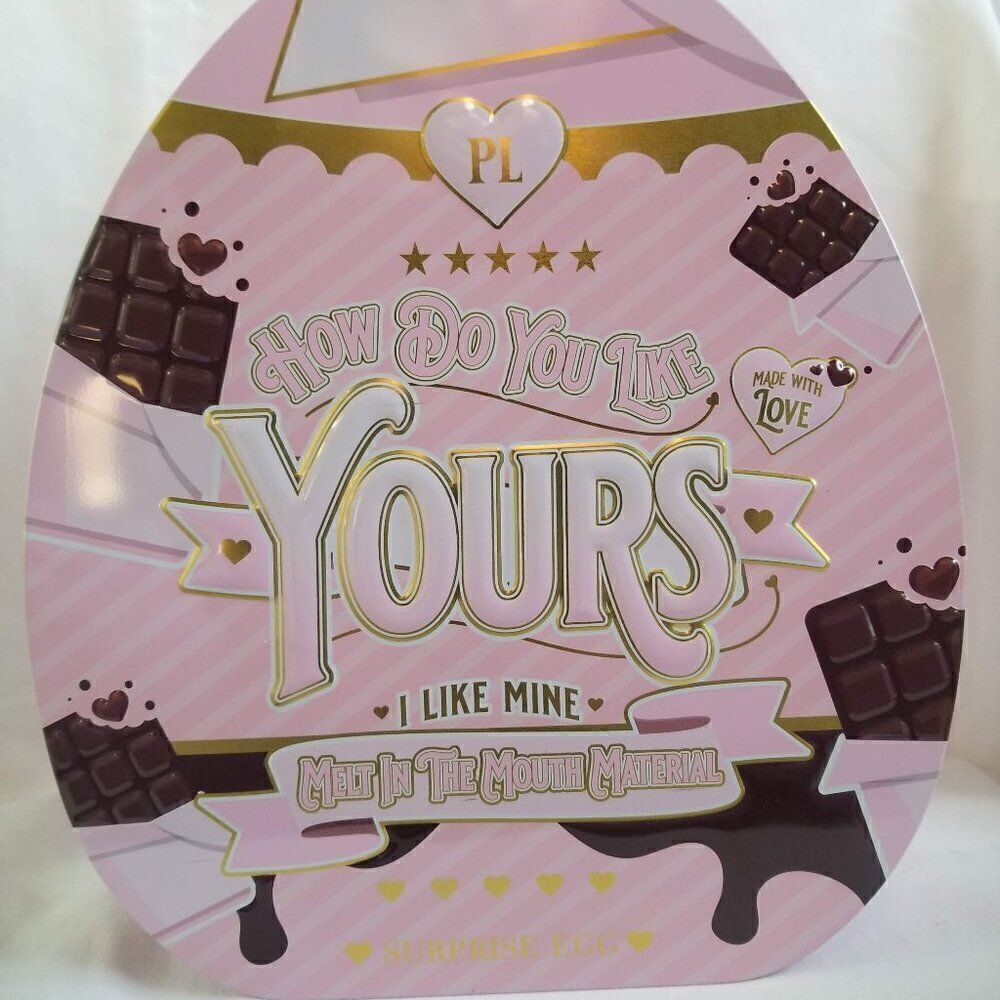P.Louise How Do You Like Yours Easter Egg - Melt In The Mouth Material - Tin Onl